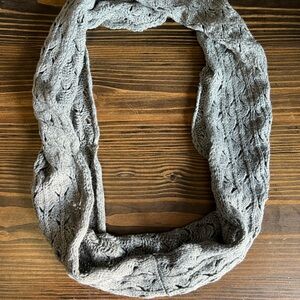 Prince & Fox Charcoal Knit Infinity Scarf